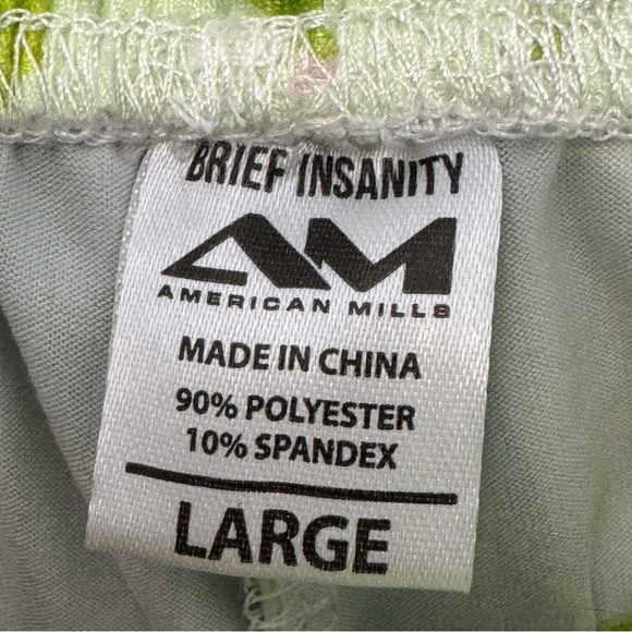 Brief Insanity Cactus Print Lounge Pants | Men’s Large - Picture 4 of 6